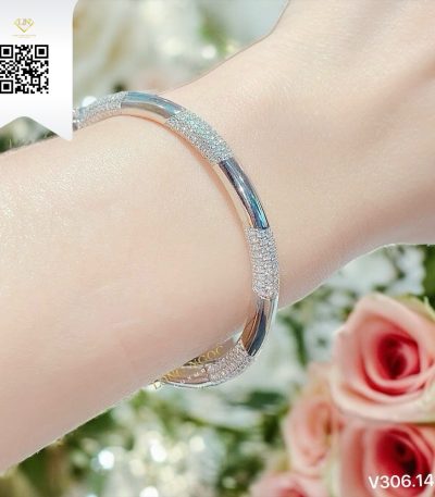 Vòng Tay Kim Cương V30614 Kim Cương Giá Tốt