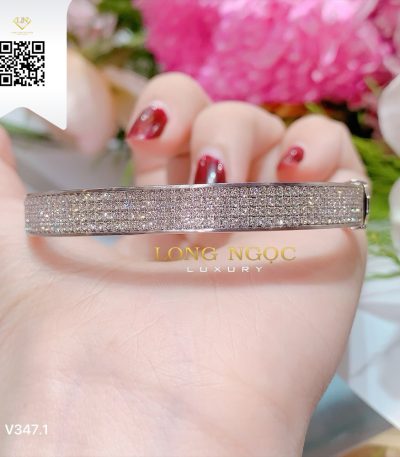 Vòng Tay Kim Cương V3471 Kim Cương Giá Tốt