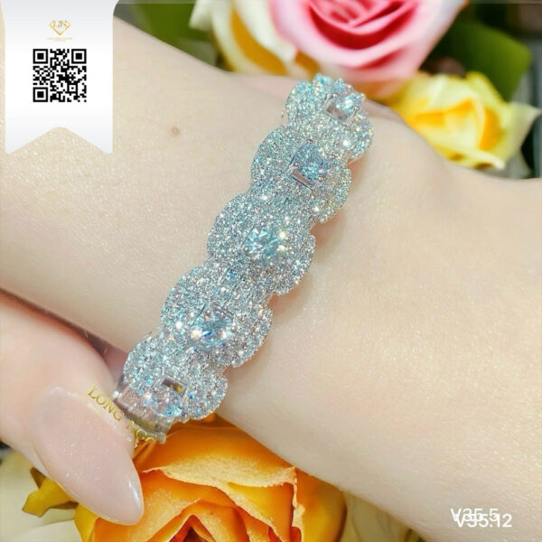 Vòng Tay Kim Cương V3512 Dương Trần Daimond