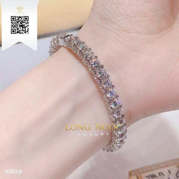 Vòng Tay Kim Cương V3538 Dương Trần Daimond
