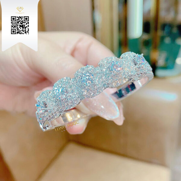 Vòng Tay Kim Cương V355 Dương Trần Daimond