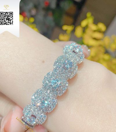 Vòng Tay Kim Cương V355 Kim Cương Giá Tốt