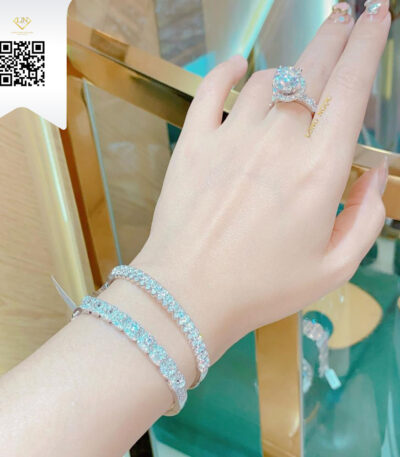 Vòng Tay Kim Cương V358 Dương Trần Daimond