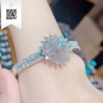 Vòng Tay Kim Cương V36010 Kim Cương Giá Tốt