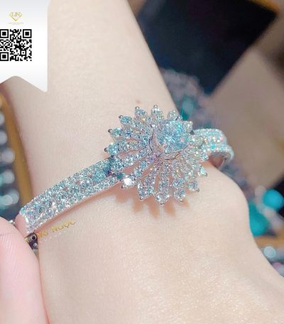 Vòng Tay Kim Cương V36010 Kim Cương Giá Tốt