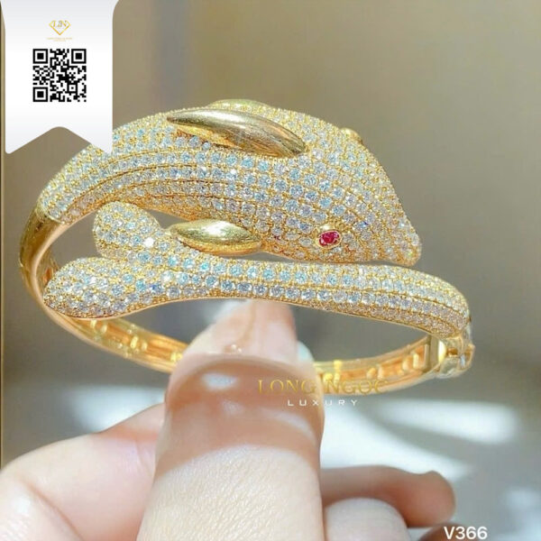 Vòng Tay Kim Cương V366 Dương Trần Daimond