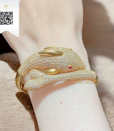 Vòng Tay Kim Cương V366 Kim Cương Giá Tốt