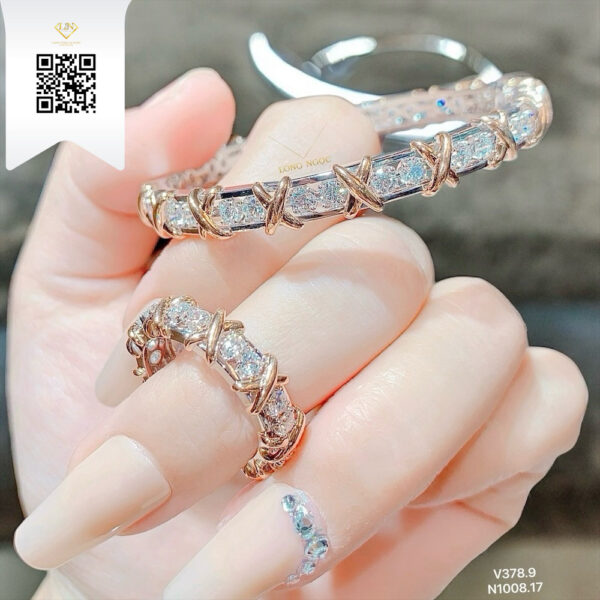 Vòng Tay Kim Cương V3789 Dương Trần Daimond