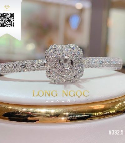 Vòng Tay Kim Cương V3925 Kim Cương Giá Tốt