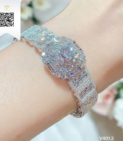 Vòng Tay Kim Cương V4012 Dương Trần Daimond