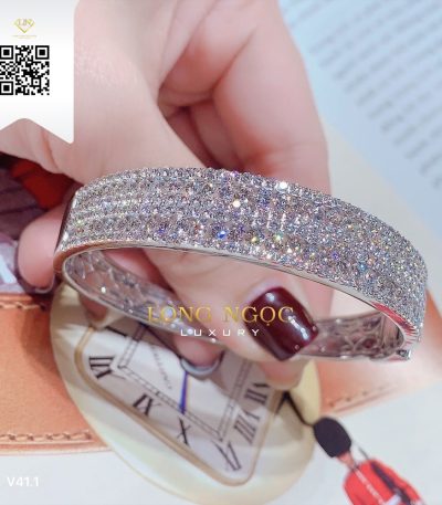Vòng Tay Kim Cương V411 Kim Cương Giá Tốt
