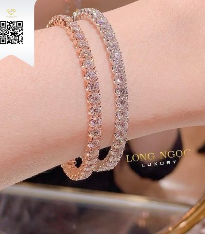 Vòng Tay Kim Cương V42417 Kim Cương Giá Tốt