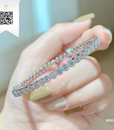 Vòng Tay Kim Cương V4246 Kim Cương Giá Tốt