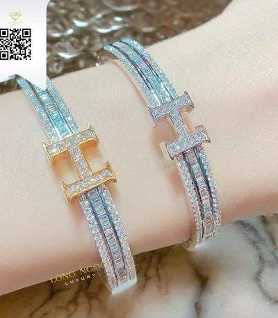 Vòng Tay Kim Cương V4259 Kim Cương Giá Tốt