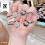 Vòng Tay Kim Cương V4312 Trần Dương Daimond Long Ngọc Luxury