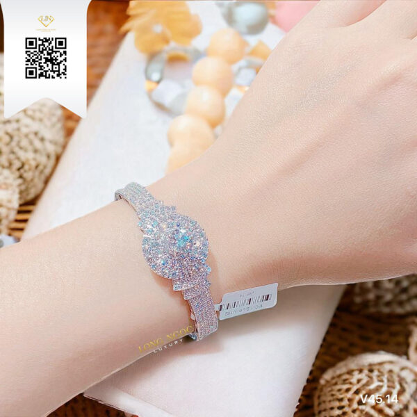 Vòng Tay Kim Cương V4514 Dương Trần Daimond