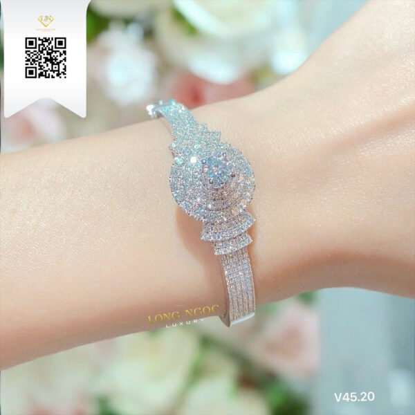 Vòng Tay Kim Cương V4520 Dương Trần Daimond