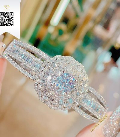 Vòng Tay Kim Cương V455 Kim Cương Giá Tốt