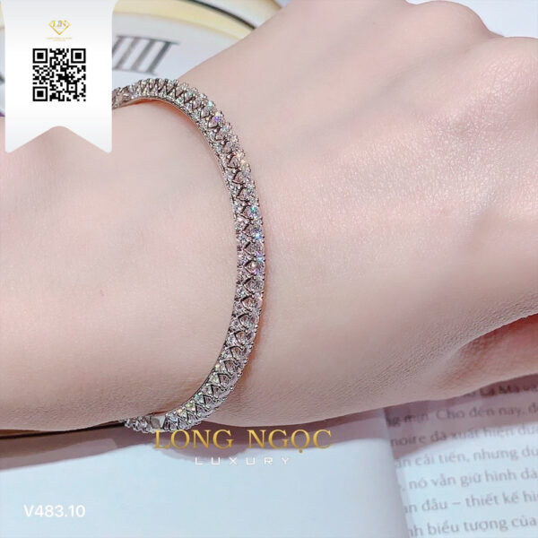 Vòng Tay Kim Cương V48310 Dương Trần Daimond