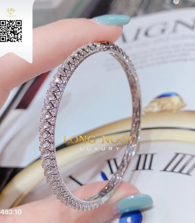 Vòng Tay Kim Cương V48310 Kim Cương Giá Tốt