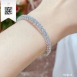 Vòng Tay Kim Cương V4834 Long Ngọc luxury