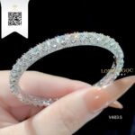 Vòng Tay Kim Cương V4835 Kim Cương Giá Tốt