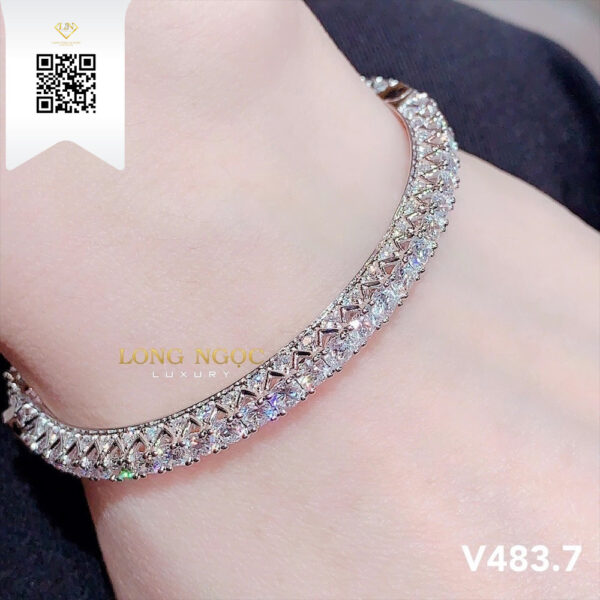 Vòng Tay Kim Cương V4837 Dương Trần Daimond
