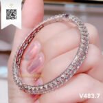 Vòng Tay Kim Cương V4837 Kim Cương Giá Tốt