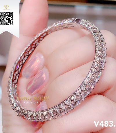 Vòng Tay Kim Cương V4837 Kim Cương Giá Tốt