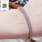 Vòng Tay Kim Cương V4837 Long Ngọc luxury
