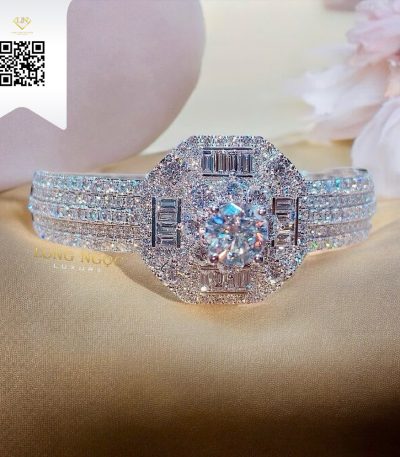 Vòng Tay Kim Cương V4907 Kim Cương Giá Tốt