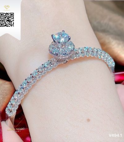 Vòng Tay Kim Cương V4941 Dương Trần Daimond