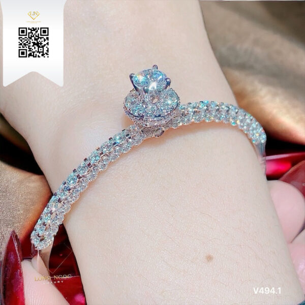 Vòng Tay Kim Cương V4941 Dương Trần Daimond
