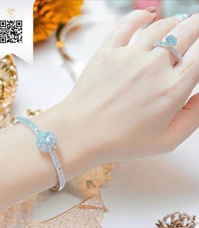 Vòng Tay Kim Cương V522 Kim Cương Giá Tốt
