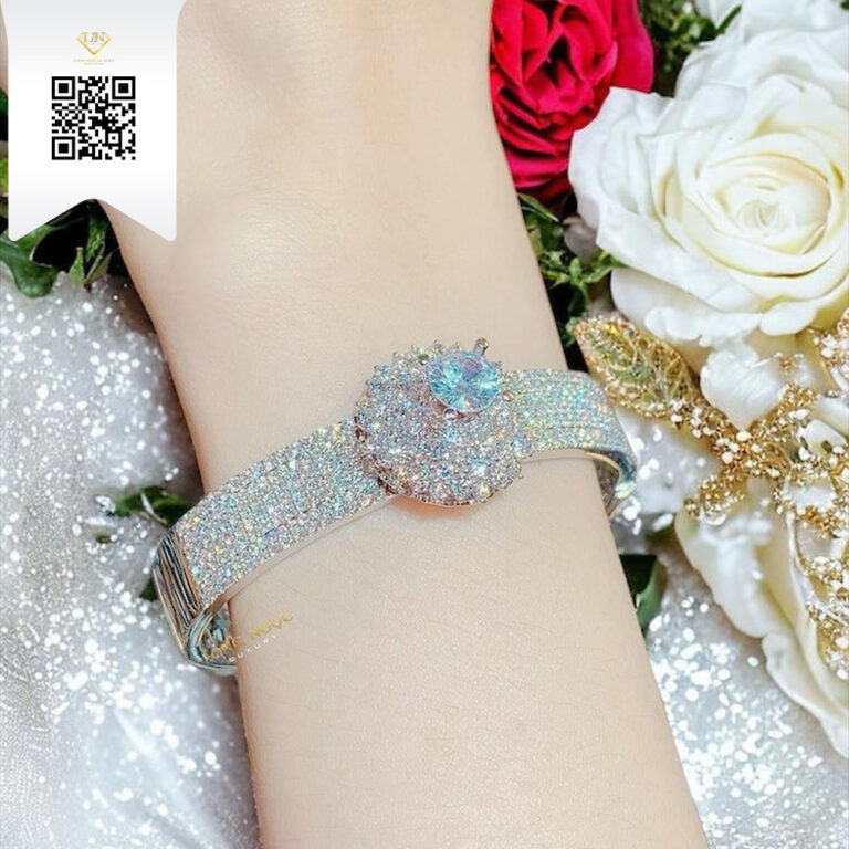 Vòng Tay Kim Cương V5245 Kim Cương Giá Tốt