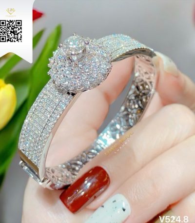 Vòng Tay Kim Cương V5248 Kim Cương Giá Tốt