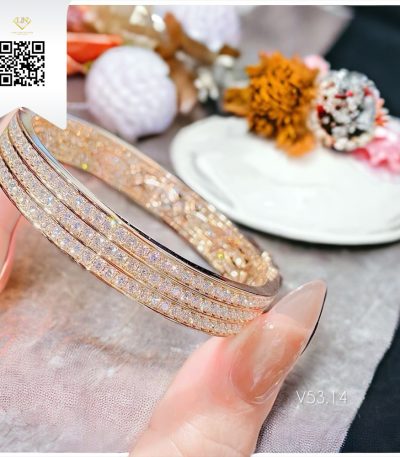 Vòng Tay Kim Cương V5314 Dương Trần Daimond