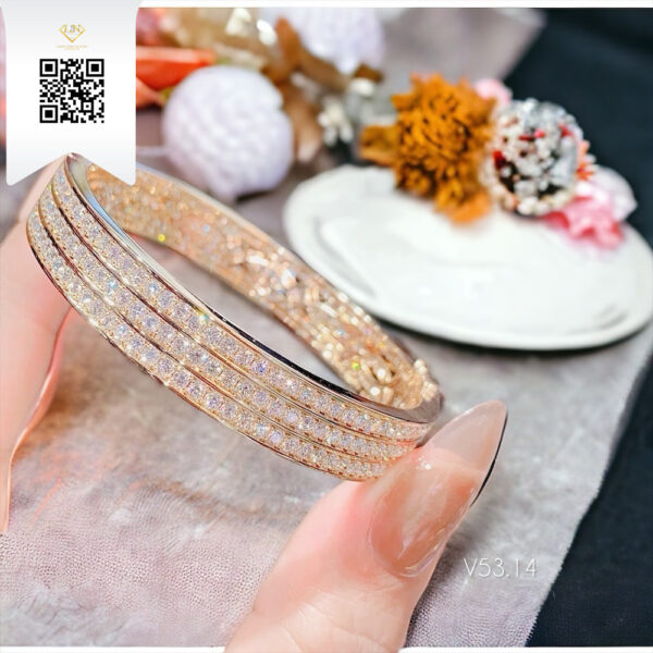 Vòng Tay Kim Cương V5314 Dương Trần Daimond