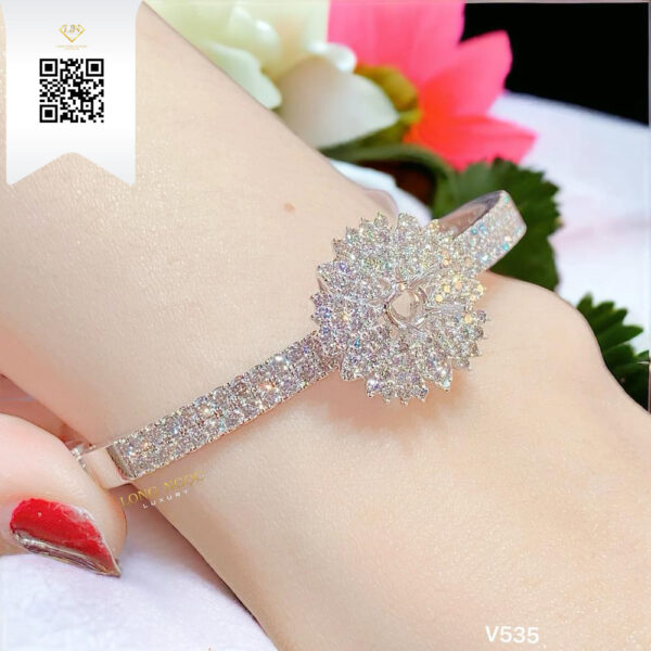 Vòng Tay Kim Cương V535 Dương Trần Daimond
