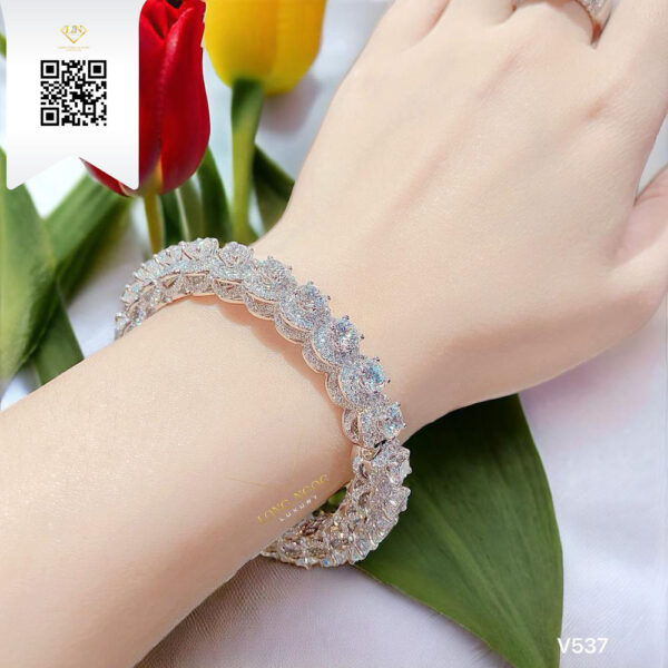 Vòng Tay Kim Cương V537 Dương Trần Daimond