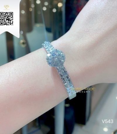 Vòng Tay Kim Cương V543 Kim Cương Giá Tốt