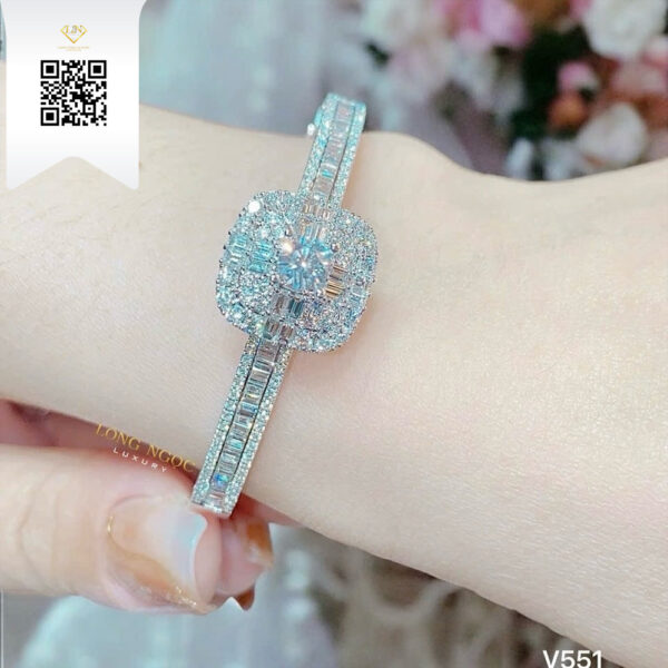 Vòng Tay Kim Cương V551 Dương Trần Daimond