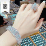 Vòng Tay Kim Cương V5531 Long Ngọc luxury