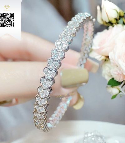 Vòng Tay Kim Cương V564 Kim Cương Giá Tốt