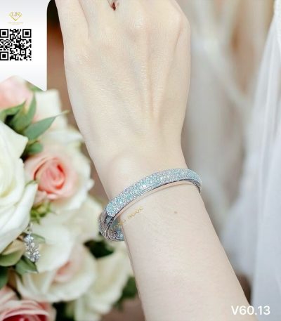 Vòng Tay Kim Cương V6013 Kim Cương Giá Tốt