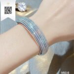 Vòng Tay Kim Cương V606 Trần Dương Daimond Long Ngọc Luxury