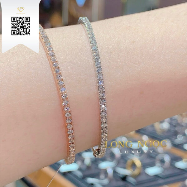 Vòng Tay Kim Cương V7013 Dương Trần Daimond