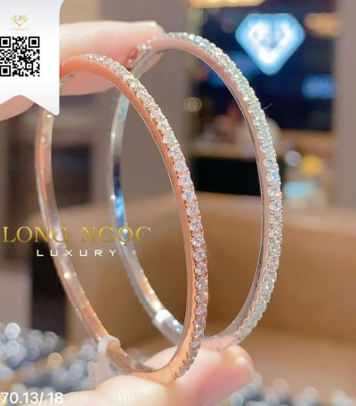 Vòng Tay Kim Cương V7013 Kim Cương Giá Tốt