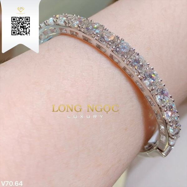 Vòng Tay Kim Cương V7064 Dương Trần Daimond