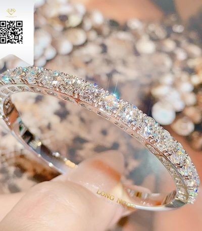 Vòng Tay Kim Cương V7066 Kim Cương Giá Tốt